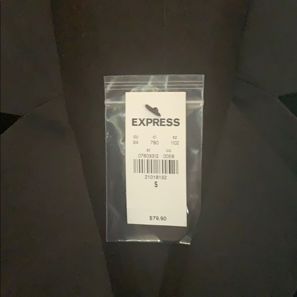 EXPRESS Assymetrical Blazer Dress w/ Extra Buttons - Picture 3 of 5